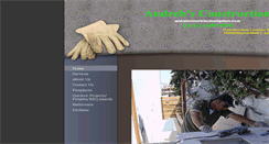 Desktop Screenshot of andrehsconstruction.com